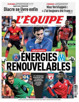 L'Equipe 06 juin 2019 L'Equipe N°23694 du 06 juin 2019 à télécharger sur iPad