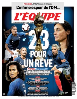 L'Equipe 03 mai 2019 L'Equipe N°23660 du 03 mai 2019 à télécharger sur iPad