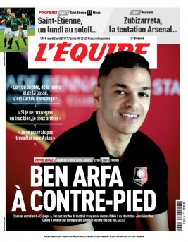 L'Equipe 02 avril 2019 L'Equipe N°23630 du 02 avril 2019 à télécharger sur iPad