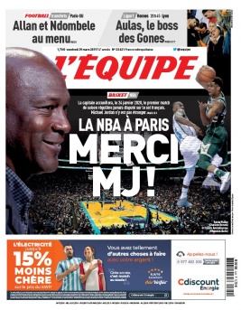 L'Equipe 29 mars 2019 L'Equipe N°23626 du 29 mars 2019 à télécharger sur iPad