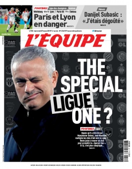 L'Equipe 27 mars 2019 L'Equipe N°23624 du 27 mars 2019 à télécharger sur iPad