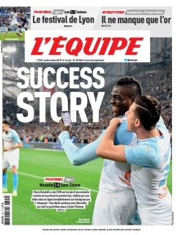 L'Equipe 04 mars 2019 L'Equipe N°23601 du 04 mars 2019 à télécharger sur iPad