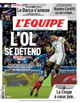L'Equipe 28 février 2019 L'Equipe N°23597 du 28 février 2019 à télécharger sur iPad
