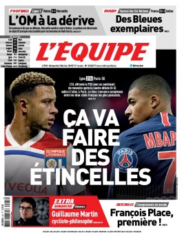 L'Equipe 03 février 2019 L'Equipe N°23572 du 03 février 2019 à télécharger sur iPad