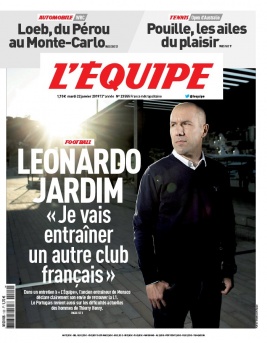 L'Equipe 22 janvier 2019 L'Equipe N°23560 du 22 janvier 2019 à télécharger sur iPad
