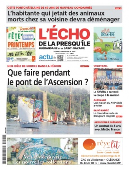 Lisez L'Echo de la Presqu'île - Presqu'ile Guérandaise du 03 mai 2024 sur ePresse.fr