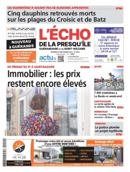 Lisez L'Echo de la Presqu'île - Presqu'ile Guérandaise du 22 septembre 2023 sur ePresse.fr