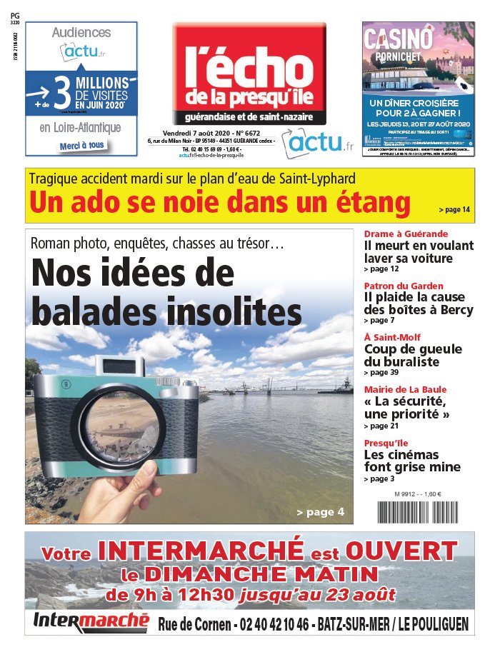 L Echo De La Presqu Ile Guerandaise Journal