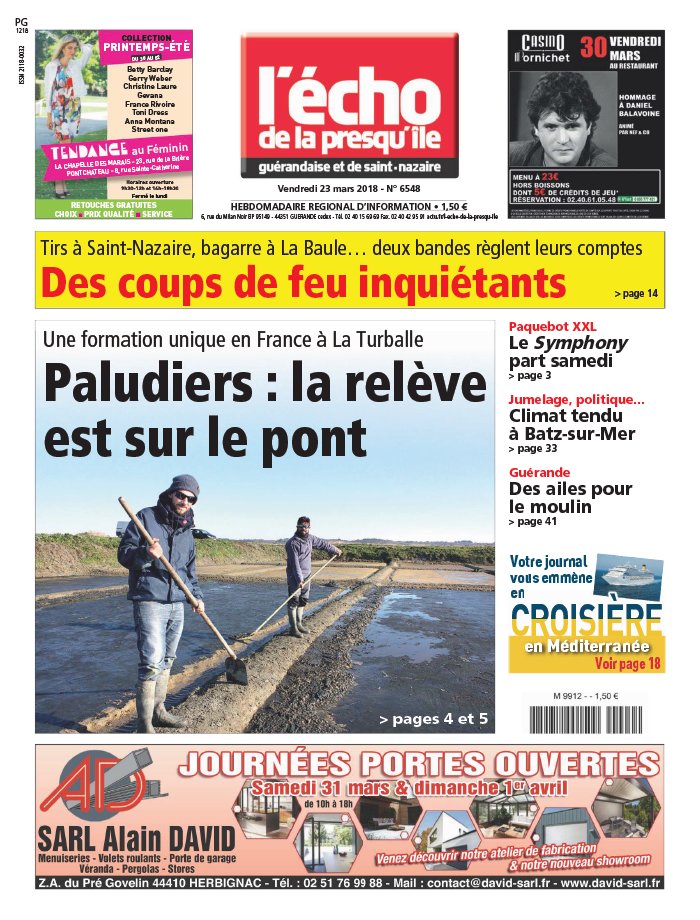 L Echo De La Presqu Ile Guerandaise Journal