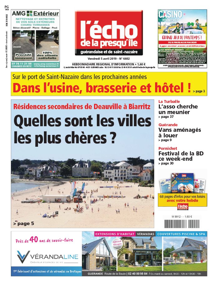 L Echo De La Presqu Ile Guerandaise Journal