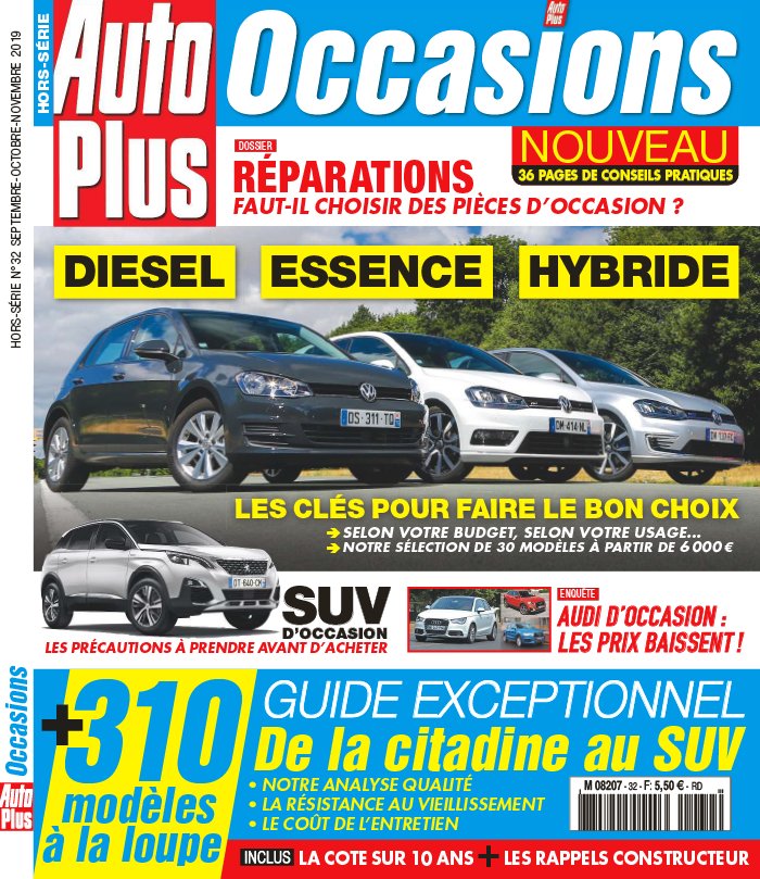 Auto Plus Occasion 04 septembre 2019 Auto Plus Occasion du 04 septembre 2019