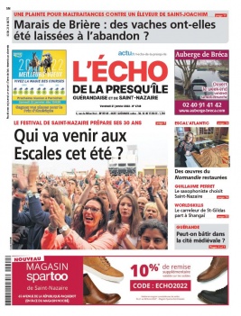 Lisez L'Echo de la Presqu'île - Saint Nazaire du 21 janvier 2022 sur ePresse.fr