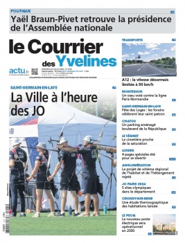 Lisez Le Courrier des Yvelines - Saint Germain du 24 juillet 2024 sur ePresse.fr