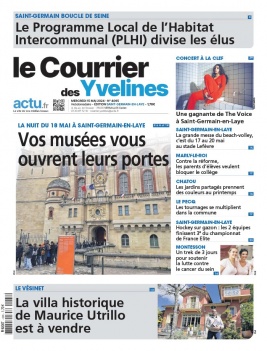 Lisez Le Courrier des Yvelines - Saint Germain du 15 mai 2024 sur ePresse.fr