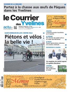 Le Courrier des Yvelines N°4088 du 27 mars 2024 à télécharger sur iPad