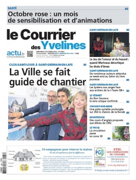 Lisez Le Courrier des Yvelines - Saint Germain du 04 octobre 2023 sur ePresse.fr