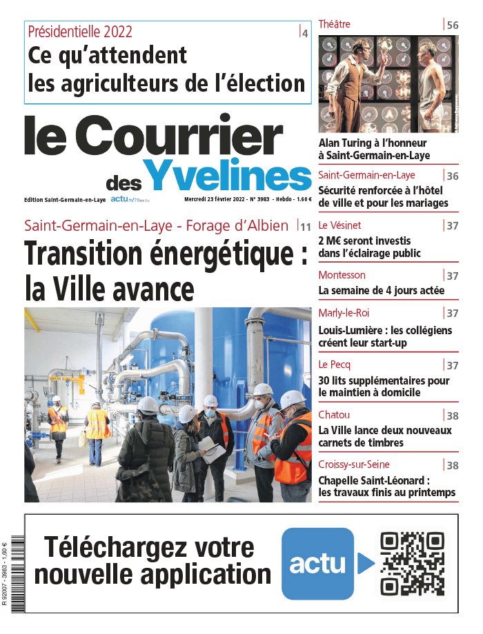 Le Courrier des Yvelines N°3983 du 23 février 2022 à télécharger sur iPad