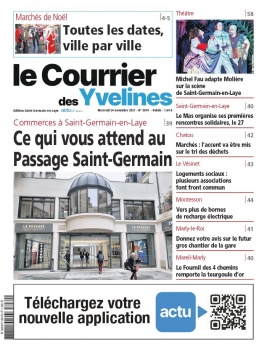 Le Courrier des Yvelines N°3970 du 24 novembre 2021 à télécharger sur iPad