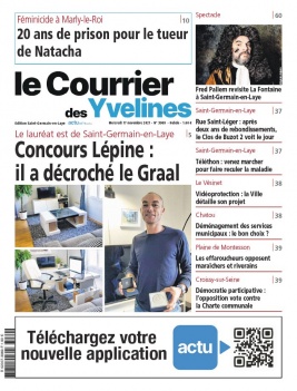 Le Courrier des Yvelines N°3969 du 17 novembre 2021 à télécharger sur iPad