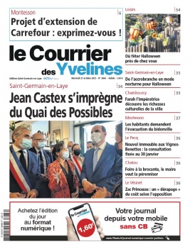 Le Courrier des Yvelines N°3966 du 27 octobre 2021 à télécharger sur iPad
