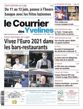 Le Courrier des Yvelines N°3948 du 09 juin 2021 à télécharger sur iPad
