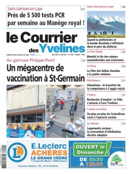 Le Courrier des Yvelines N°3940 du 14 avril 2021 à télécharger sur iPad