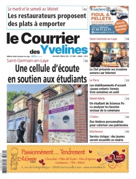 Le Courrier des Yvelines N°3930 du 03 février 2021 à télécharger sur iPad