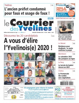 Le Courrier des Yvelines N°3922 du 09 décembre 2020 à télécharger sur iPad