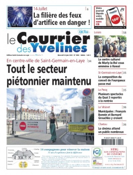 Le Courrier des Yvelines N°3900 du 24 juin 2020 à télécharger sur iPad