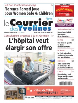 Le Courrier des Yvelines N°3884 du 04 mars 2020 à télécharger sur iPad