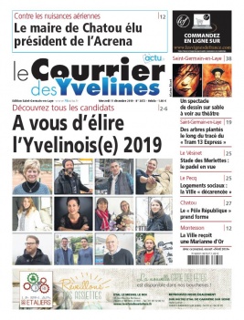 Le Courrier des Yvelines N°3872 du 11 décembre 2019 à télécharger sur iPad