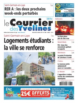 Le Courrier des Yvelines N°3866 du 30 octobre 2019 à télécharger sur iPad