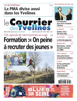 Le Courrier des Yvelines N°3862 du 02 octobre 2019 à télécharger sur iPad