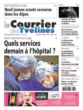 Le Courrier des Yvelines N°3842 du 01 mai 2019 à télécharger sur iPad