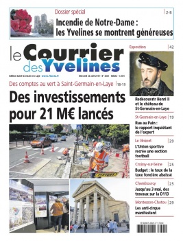 Le Courrier des Yvelines N°3841 du 24 avril 2019 à télécharger sur iPad