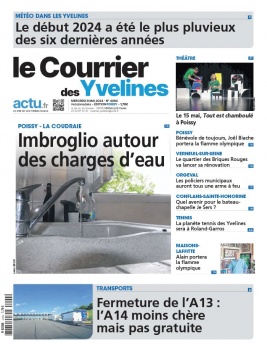 Le Courrier des Yvelines N°4094 du 08 mai 2024 à télécharger sur iPad