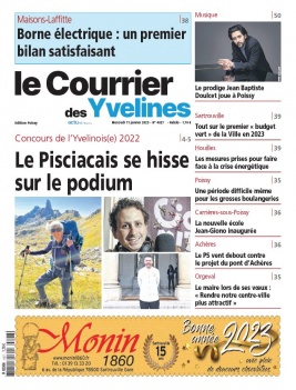 Le Courrier des Yvelines N°4027 du 11 janvier 2023 à télécharger sur iPad