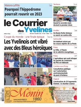 Le Courrier des Yvelines N°4024 du 21 décembre 2022 à télécharger sur iPad