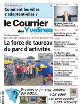 Le Courrier des Yvelines N°4010 du 14 septembre 2022 à télécharger sur iPad