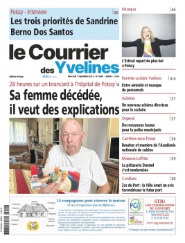 Le Courrier des Yvelines N°4009 du 07 septembre 2022 à télécharger sur iPad