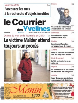 Le Courrier des Yvelines N°3973 du 15 décembre 2021 à télécharger sur iPad