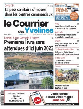 Le Courrier des Yvelines N°3957 du 25 août 2021 à télécharger sur iPad