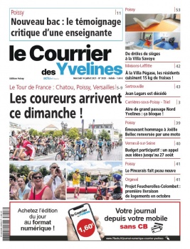 Le Courrier des Yvelines N°3953 du 14 juillet 2021 à télécharger sur iPad