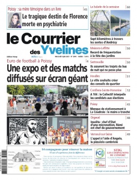 Le Courrier des Yvelines N°3948 du 09 juin 2021 à télécharger sur iPad