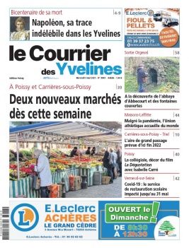 Le Courrier des Yvelines N°3943 du 05 mai 2021 à télécharger sur iPad
