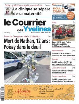 Le Courrier des Yvelines N°3938 du 31 mars 2021 à télécharger sur iPad