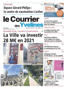 Le Courrier des Yvelines N°3935 du 10 mars 2021 à télécharger sur iPad