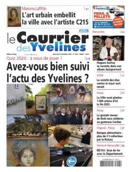 Le Courrier des Yvelines N°3924 du 23 décembre 2020 à télécharger sur iPad