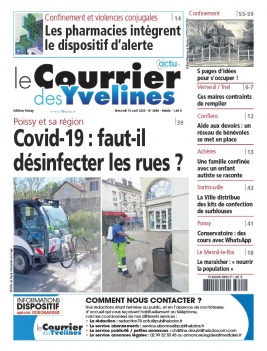 Le Courrier des Yvelines N°3890 du 15 avril 2020 à télécharger sur iPad