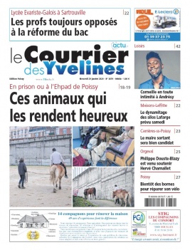 Le Courrier des Yvelines N°3879 du 29 janvier 2020 à télécharger sur iPad
